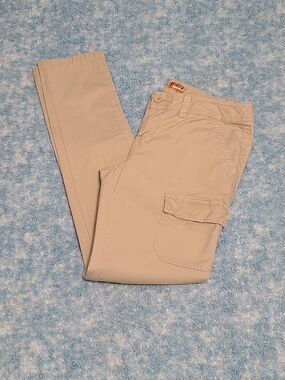 Mudd Juniors Sz 11 Khaki Cargo Pants, Excellent Condition